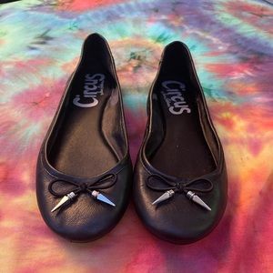 Circus by Sam Edelman black spiked flats size 8